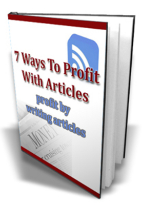 Product picture  7 Ways To Profit With Articles With Master Resale Rights