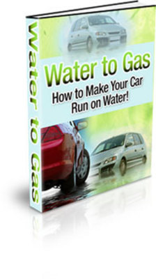 Product picture  Water To Gas - Modify Your Car To Save Gas Using Water  