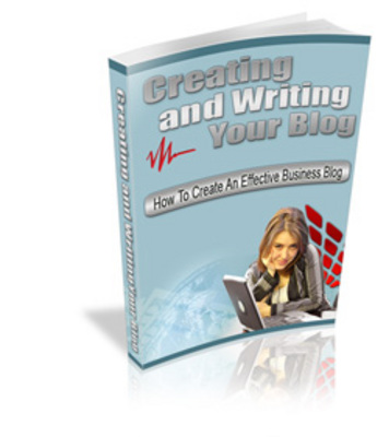 Product picture *NEW* Creating and Writing Your Blog With MRR
