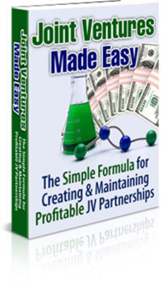 Product picture *NEW* Joint Ventures Made Easy  With MRR