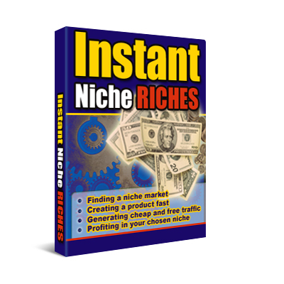 Product picture NEW*  Instant Niche Riches With MRR