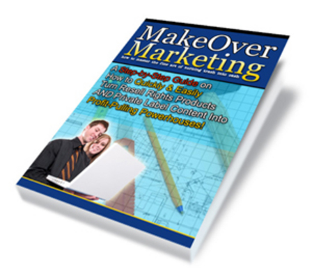Product picture NEW*  MakeOver Marketing With MRR